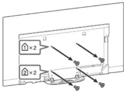 SONY OLED KD55AG9 - Pregātirea pentru montarea pe perete - 2