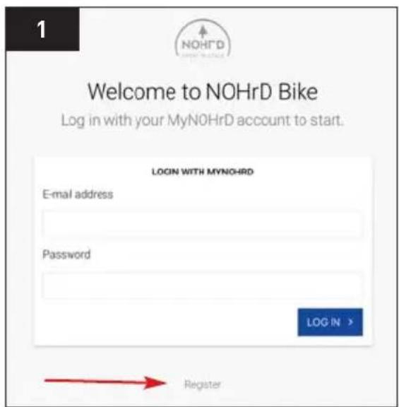 Nohrd Bike - Using the laptop tray - 1