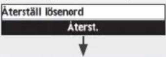 PANASONIC WHUD09JE5 - För att återställa glömt lösenord (under drift AV-skärmen) - 1