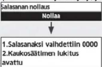 PANASONIC WHUD09JE5 - Paina -, - ja←painikkeita 5 sekunnin ajan - 1