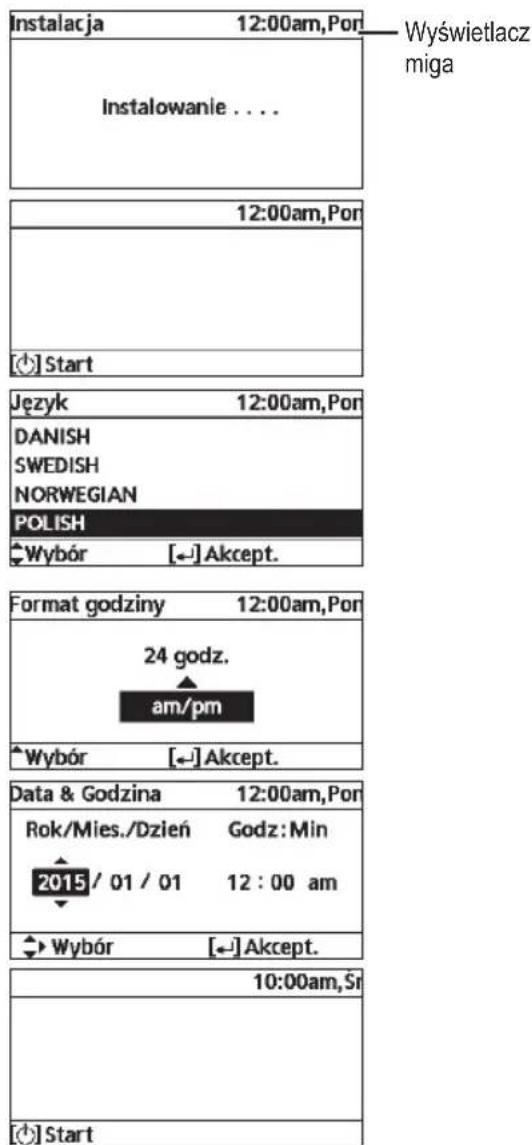 PANASONIC WHADC0309J3E5B - Ustawianie zegara - 1