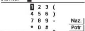 PANASONIC WHADC0309J3E5B - Meni Prednastavitev Možnosti nastavitev / Zaslon - 20