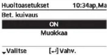 PANASONIC WHADC0309J3E5B - Valikko Oletusasetus Asetusvaihtoehdot / Näyttö - 2
