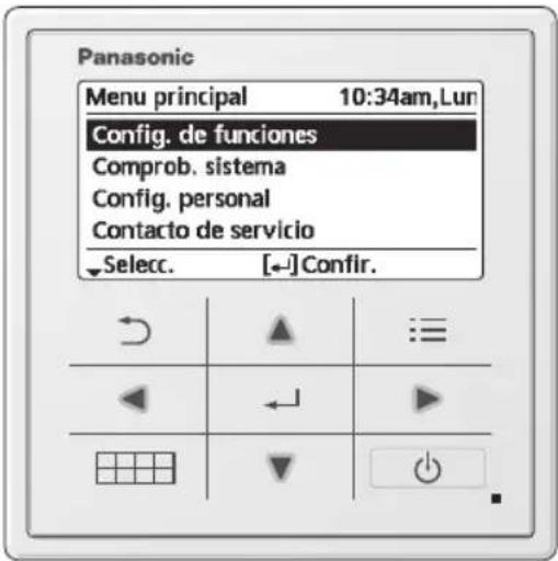 PANASONIC WHADC0309J3E5B - Menús Para el usuario - 3