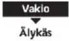 PANASONIC WHADC0309J3E5B - Valikko Oletusasetus Asetusvaihtoehdot / Näyttö - 7