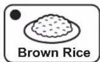 PANASONIC SRDF181 - Pulse el botón [Brown Rice] - 1