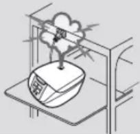 PANASONIC SRDF181 - N'exposez pas la fiche d'alimentation à la vapeur. - 2