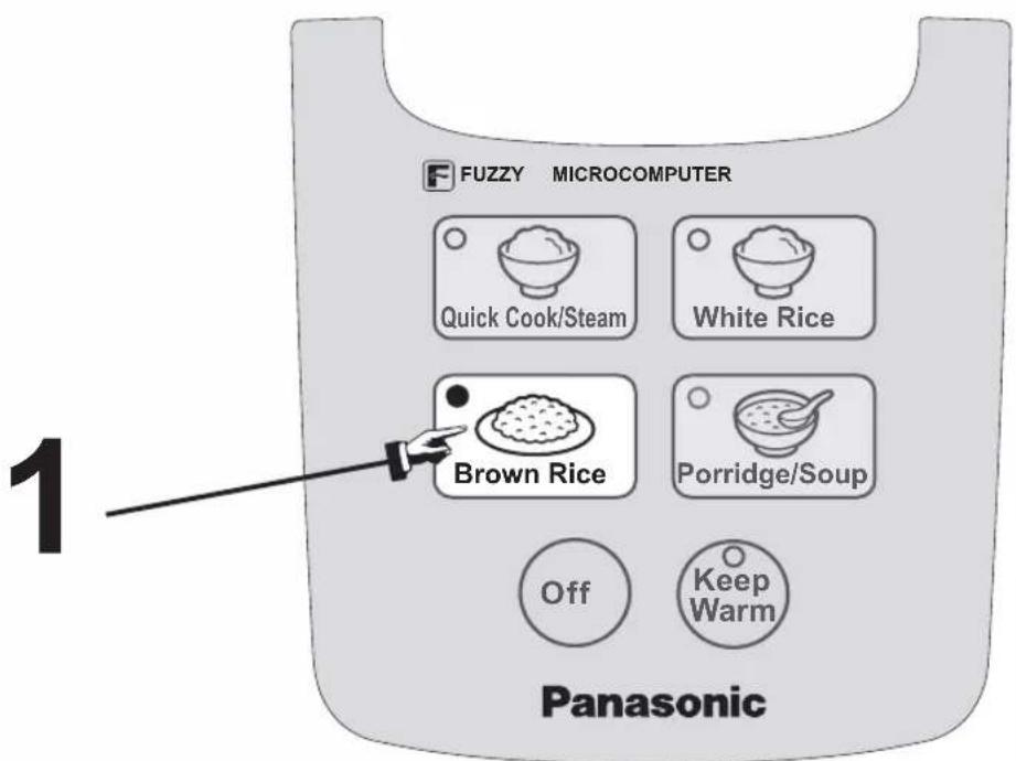 PANASONIC SRDF181 - Funciones Arroz integral(Brown Rice) - 1