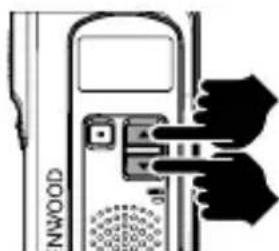 KENWOOD TK3601DE - ZONE EN KANAAL/ID SELECTEREN - 1