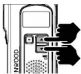 KENWOOD TK3601DE - SELECTING A ZONE AND CHANNEL/ ID - 1