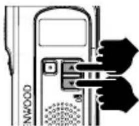 KENWOOD TK3601DE - SELECTIONANDO UMA ZONA E CANAL / ID - 1