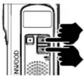 KENWOOD TK3601DE - ZONE UND KANAL AUSWÄHLEN/ID - 1