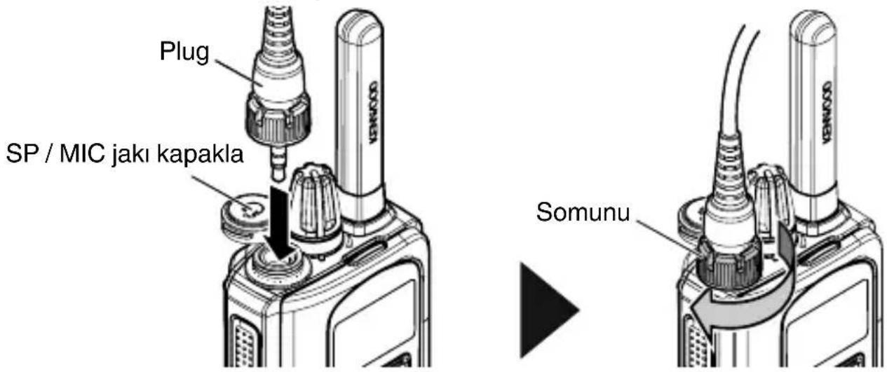 KENWOOD TK3601DE - OPSIYONEL HOPARLÖR/MIKROFON (VEYA KULAKLIK SETI) KURULUMU - 1