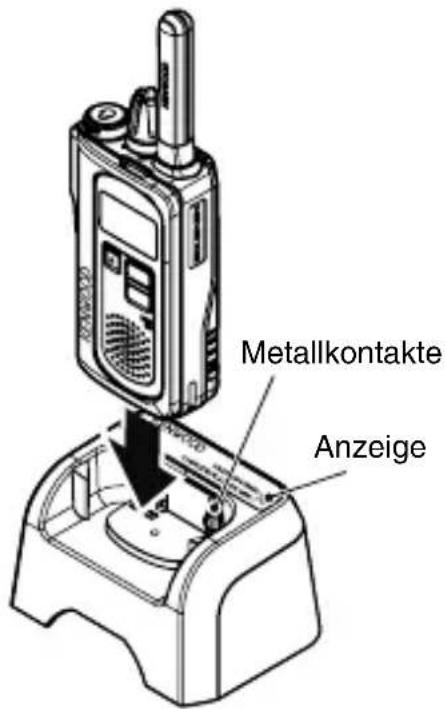KENWOOD TK3601DE - LADEN DES AKKUS - 3