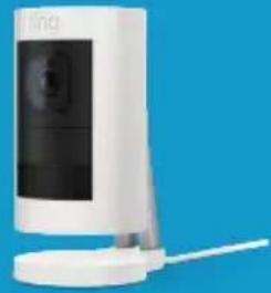 RING Stick Up Cam Wired - Comment installer votre Stick Up Cam sur une table ou une étagère: - 1