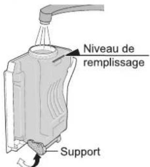 PANASONIC FVXR70G - Remplir le réservoir d'eau - 2