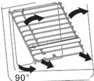 PANASONIC HLFN647S - Removing the rack will make it easier to clean the side wall of the oven. - 2