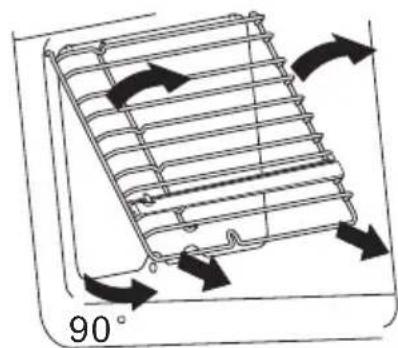 PANASONIC HLFN647S - Retrait de la grille du four - 2