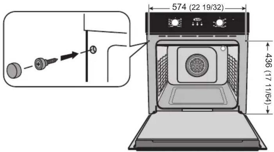 PANASONIC HLFN647S - Sujetar el hora al mueble - 1