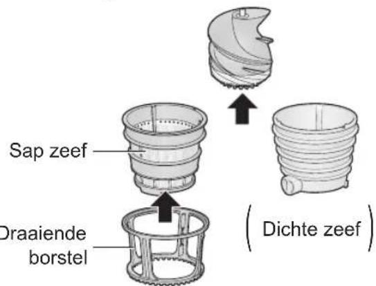 PANASONIC MJL700 - Verwijder de onderdelen. - 1