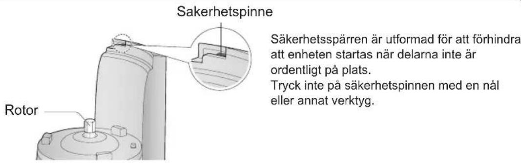 PANASONIC MJL700 - Sakerhetsspparr - 1