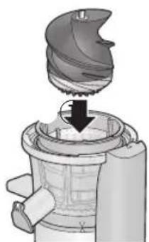 PANASONIC MJL700 - Rimontare ilsystema di estrazione. - 1