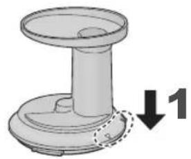 PANASONIC MJL700 - Detaching / Attaching the lid - 2
