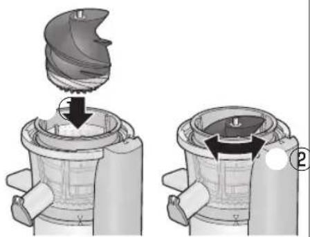 PANASONIC MJL700 - Montér klemmeskruen. - 1