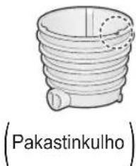 PANASONIC MJL700 - Liitä käantyvä harja ja mehukulho. Kiinnitta se sitten moottorikoteloon. - 2