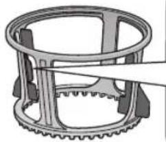 PANASONIC MJL501 - Gummibørster - 1