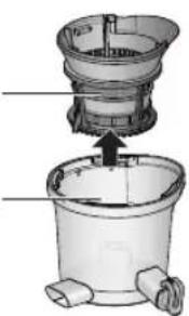 PANASONIC MJL501 - A lékészítő tartály szétszerelése - 3