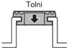 PANASONIC MJL501 - Tömités - 2