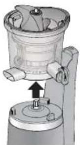 PANASONIC MJL501 - A lékészítő tartály szétszerelése - 1