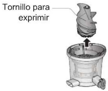 PANASONIC MJL501 - Para desmontar el recipiente para exprimir - 2