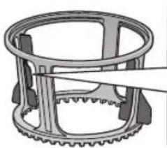 PANASONIC MJL501 - Rubber borstels - 1