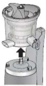 PANASONIC MJL501 - Adskillese af saftpresningsskälen - 1