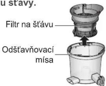 PANASONIC MJL501 - Demontáž misky na priapravu š'távy - 3