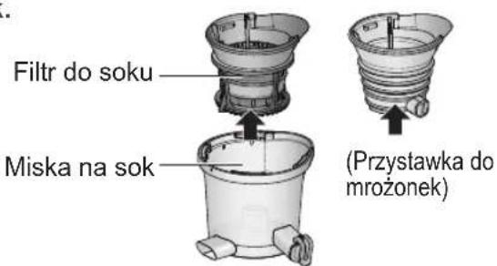 PANASONIC MJL501 - Aby odłaczyc miskę na suk - 3