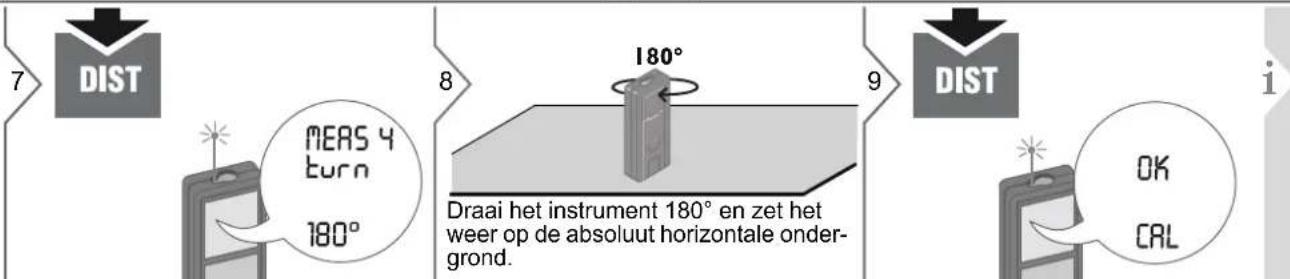DEWALT DW03101 - Kalibratie van hellingmeter (Hellingkalibratie) - 3