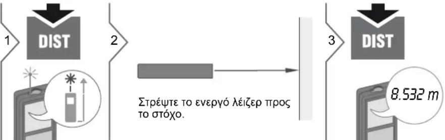 DEWALT DW03101 - Μέτρηση μεμονωμένης απόστασης - 1