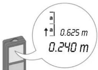 DEWALT DW03101 - Λειτουργίες μέτρησης Πυθαγόρας (μερικό ύψος) - 10