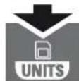 DEWALT DW03101 - Réglage des unités de mesure de distance Réglage des unités d'inclinaison - 1