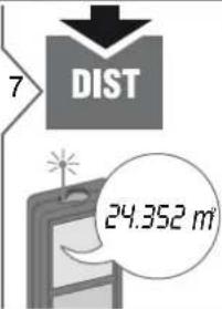 DEWALT DW03101 - Área de triângulo - 5