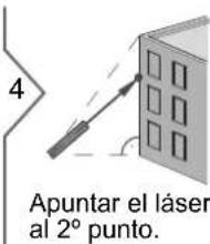 DEWALT DW03101 - Funciones de medición Pitágoras (altura parcial) - 4