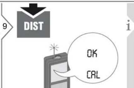 DEWALT DW03101 - Calibration of tilt sensor (Tilt Calibration) - 7