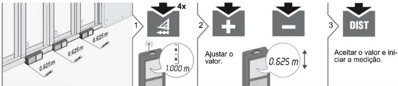 DEWALT DW03101 - Funções de medição triângulo rectângulo (altura parcial) - 8