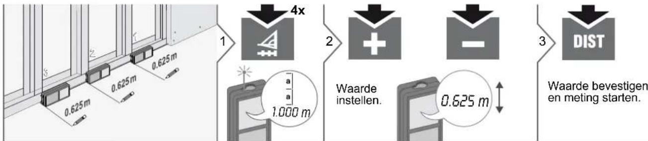 DEWALT DW03101 - Pythagoras (3-punten) - 10