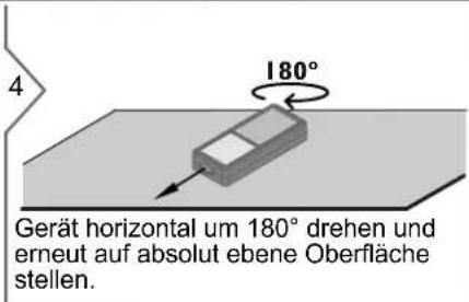 DEWALT DW03101 - Kalibrierung des Neigungssensors (Neigungskalibrierung) - 2