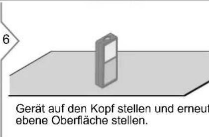 DEWALT DW03101 - Kalibrierung des Neigungssensors (Neigungskalibrierung) - 4