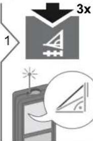 DEWALT DW03101 - Pythagoras (osittainen korkeus) - 1